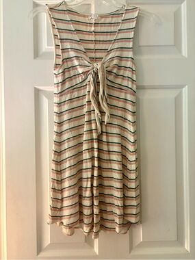 Women’s O’Neill Summer Casual Stripe Dress Viscose XS